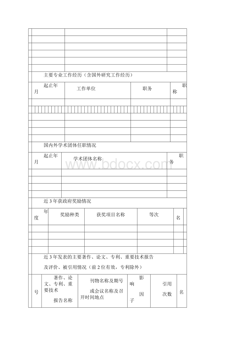 江西省青年科学家井冈之星培养对象申请书模板.docx_第3页