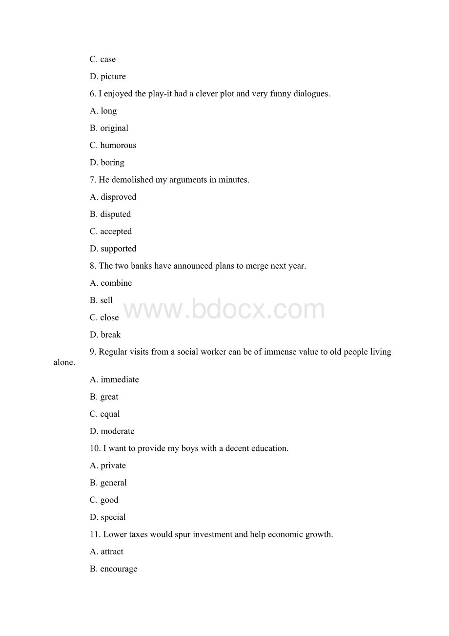 全国职称英语综合类Word文档下载推荐.docx_第2页