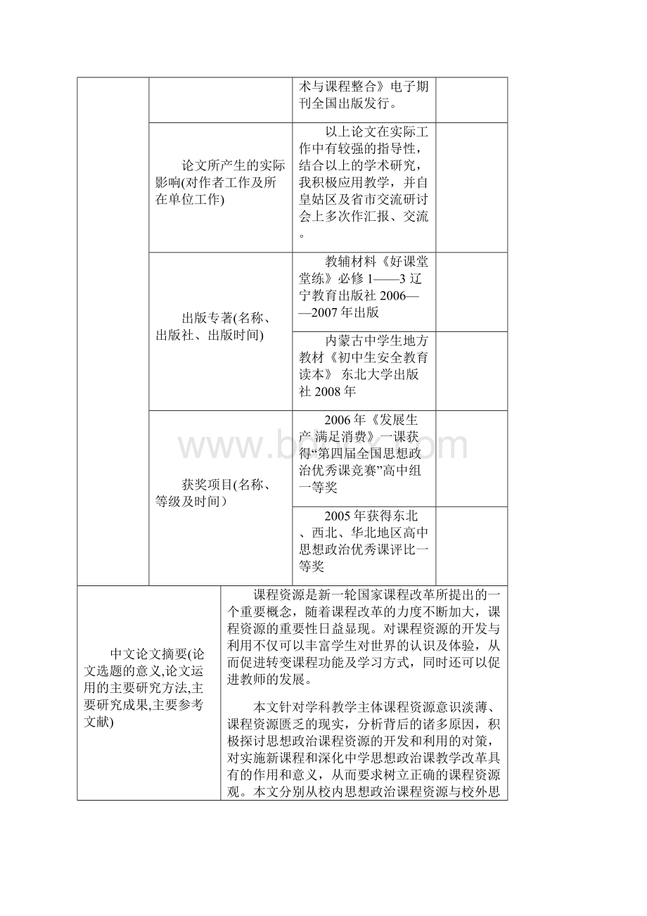 全国优秀教育硕士专业学位论文.docx_第2页