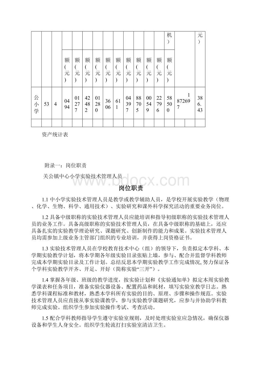 巴中市恩阳区关公镇中心小学教育装备管理档案解析.docx_第3页