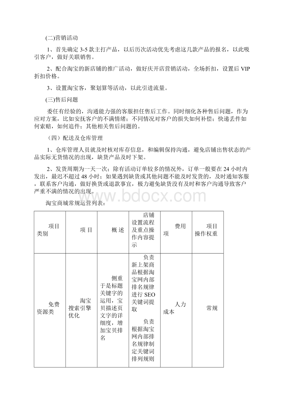 淘宝商城运营详细方案.docx_第3页