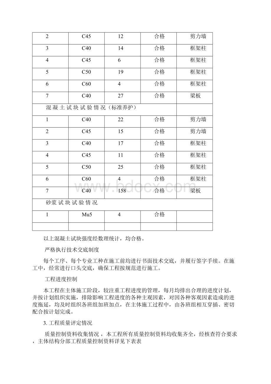 主体结构分部工程施工总结Word格式.docx_第3页