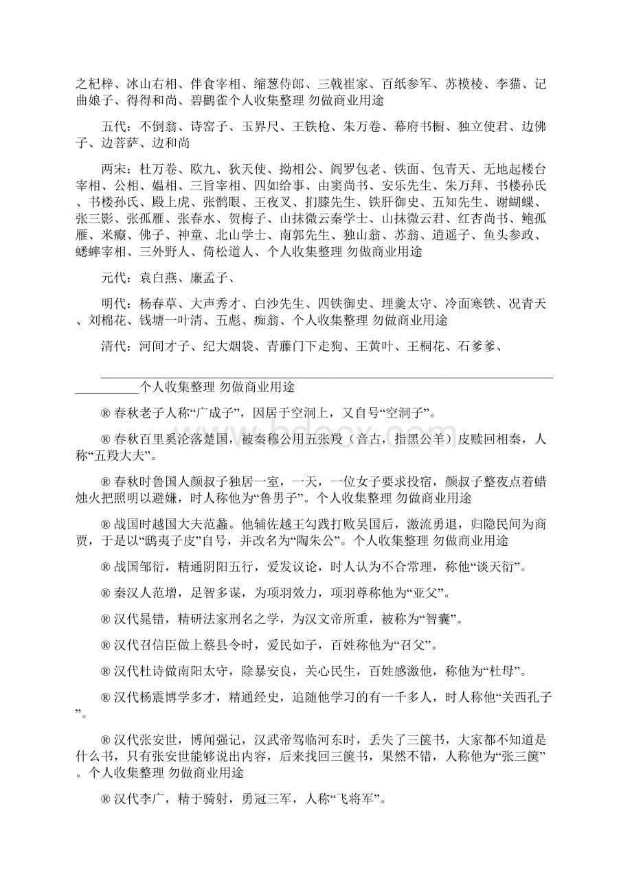 中国古代名人别称Word文件下载.docx_第2页