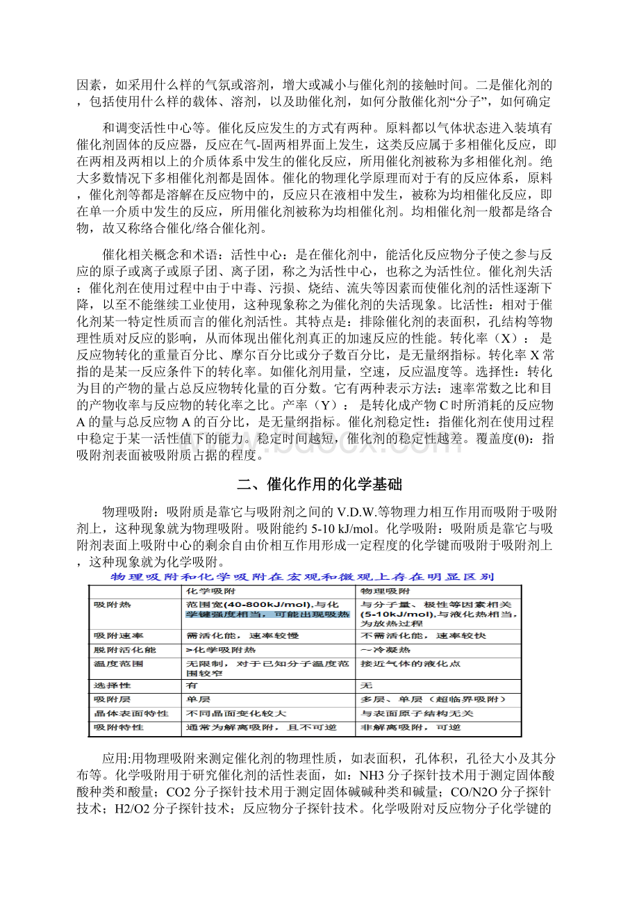 催化原理重点知识点总结.docx_第2页