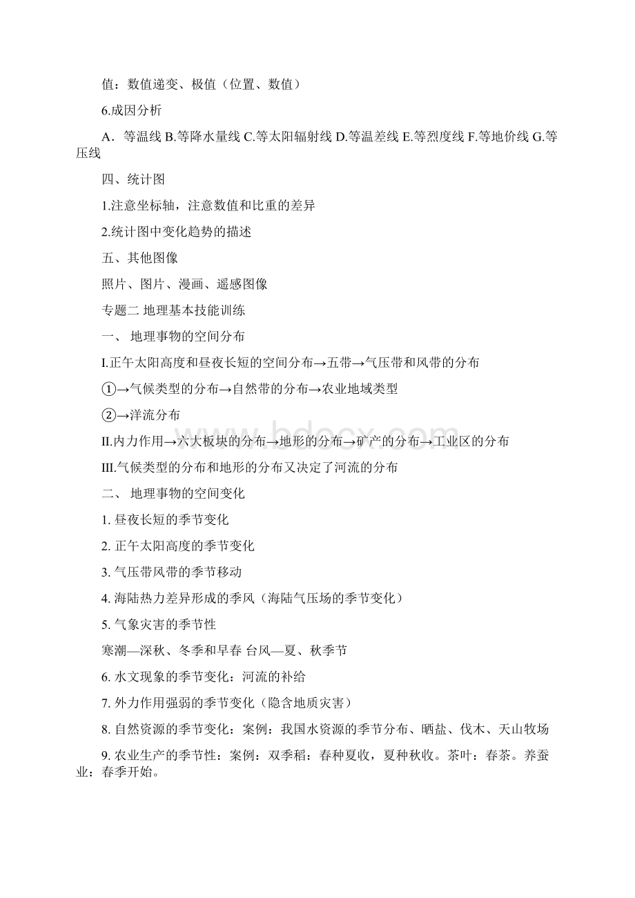 高中地理复习之解题技巧专项突破Word文档下载推荐.docx_第2页