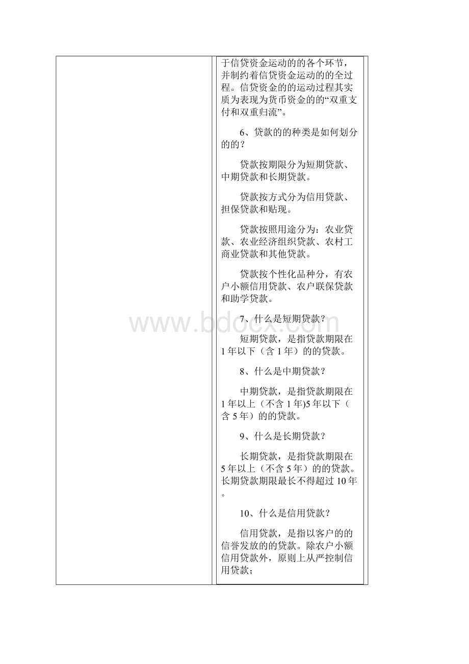 信贷业务题与考试答案.docx_第2页