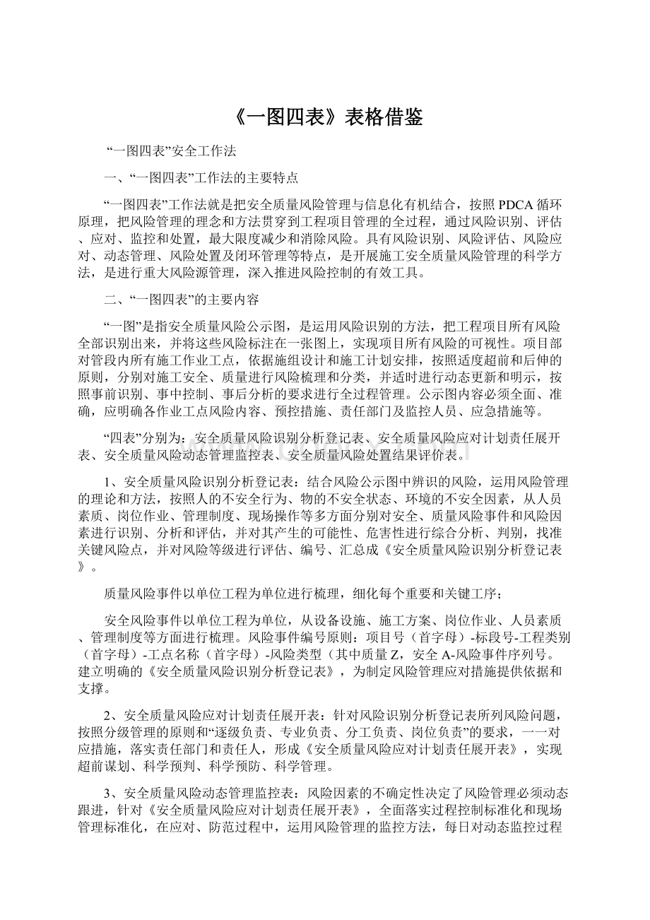 《一图四表》表格借鉴Word格式.docx_第1页