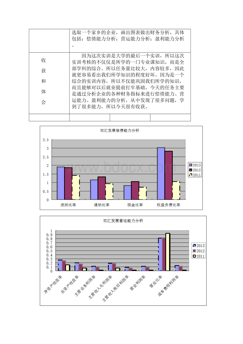 财务管理案例分析实训日志和报告.docx_第2页