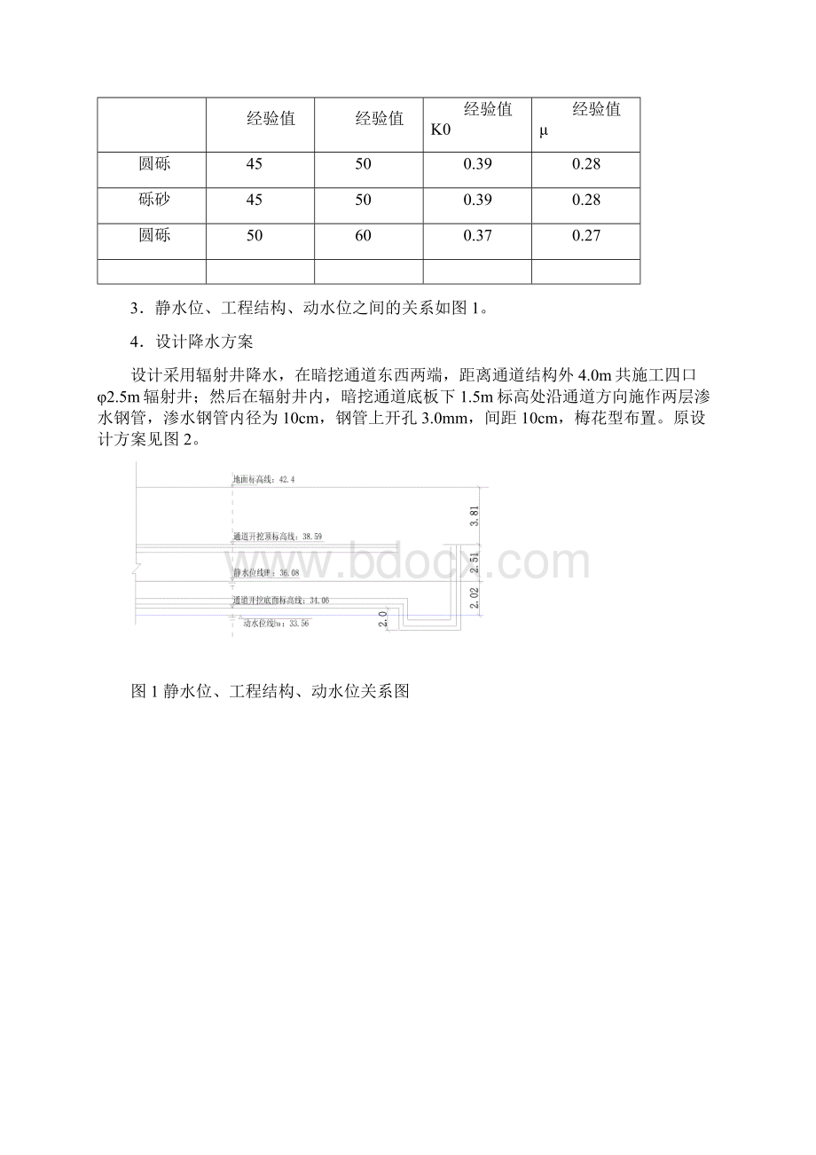 沈阳市文安路地下过街通道施工降水方案.docx_第2页