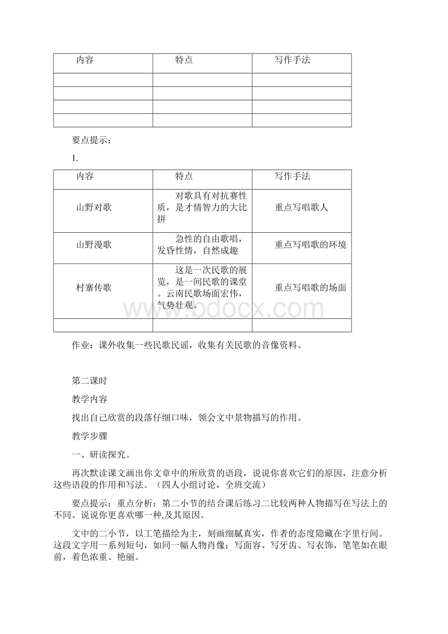 初二语文下册第四单元教案.docx_第3页