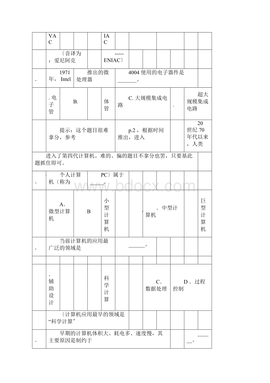 计算机统考复习资料最新.docx_第3页