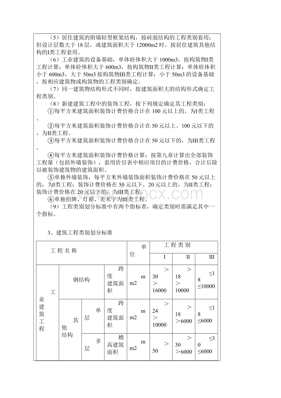 山东省工程类别划分及取费标准Word格式文档下载.docx_第2页