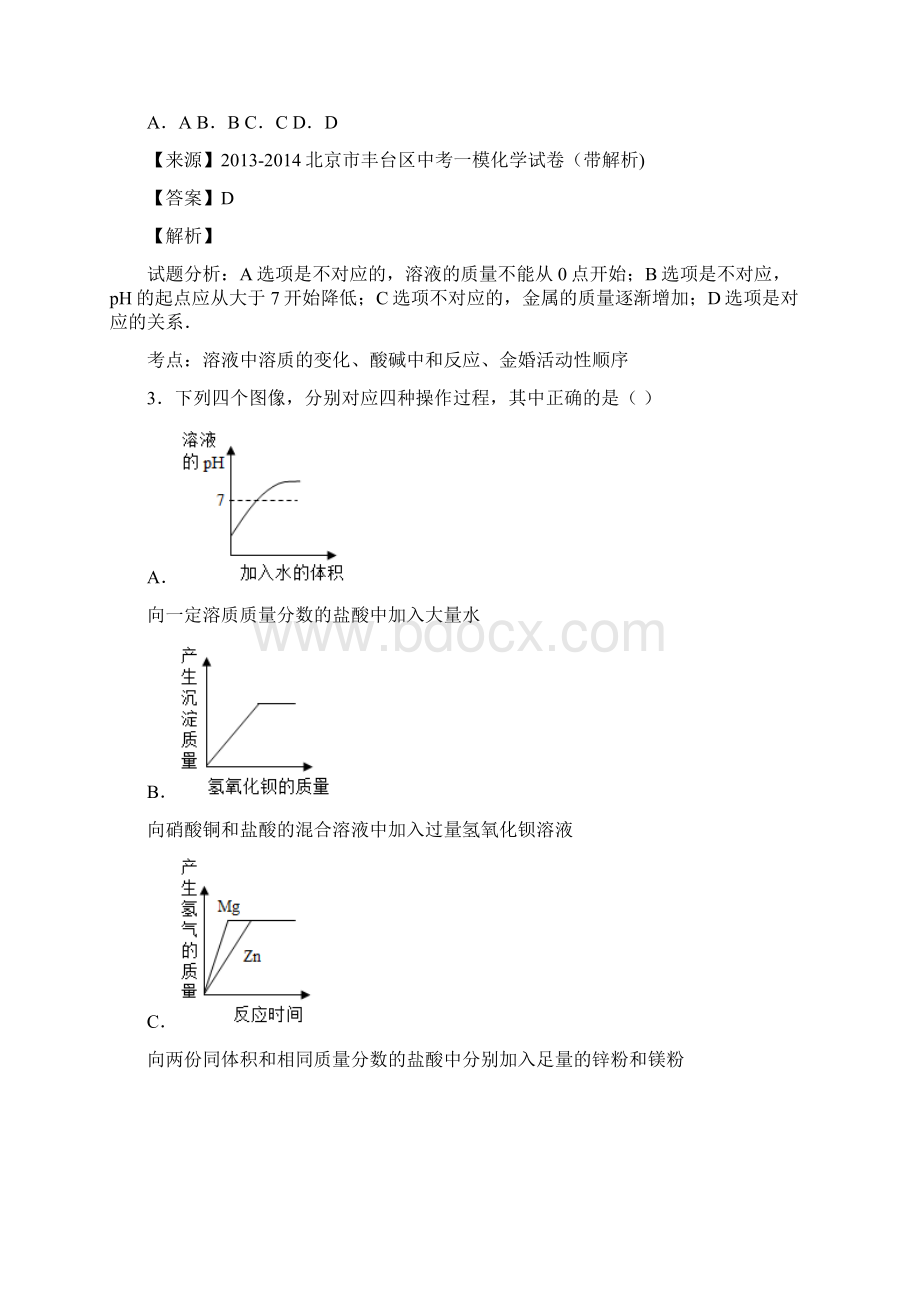 化学图像题 pH的变化图像 复习经典Word文档下载推荐.docx_第3页