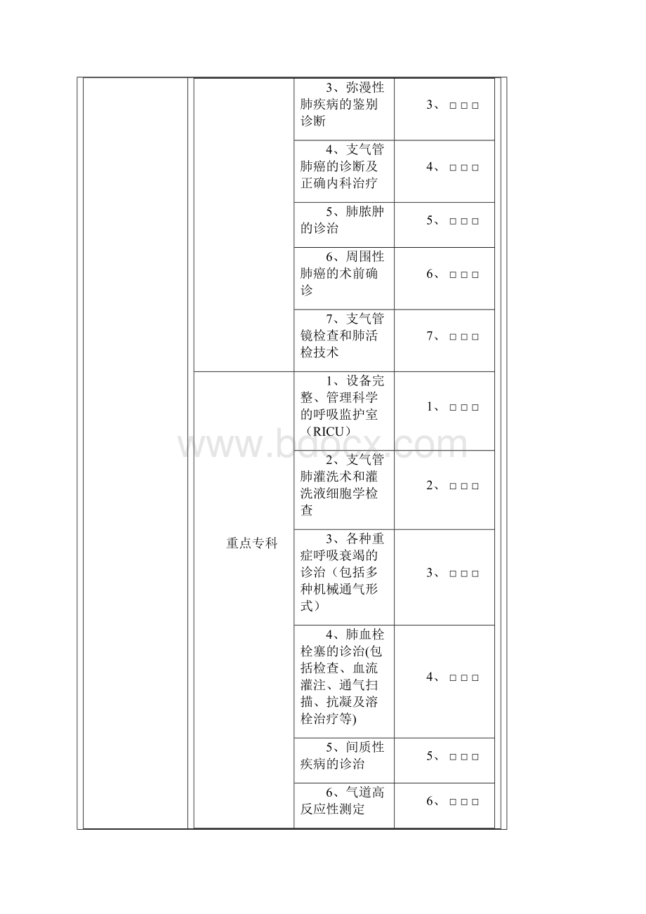 三甲技术指标检查及达标要求汇总.docx_第3页