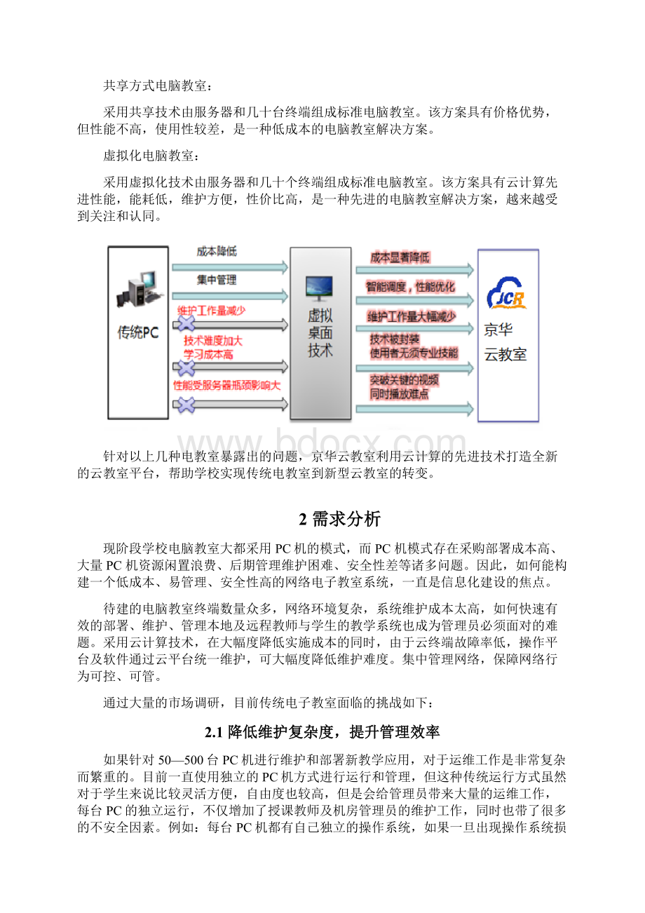 职教院校高校云教室云桌面解决方案.docx_第3页