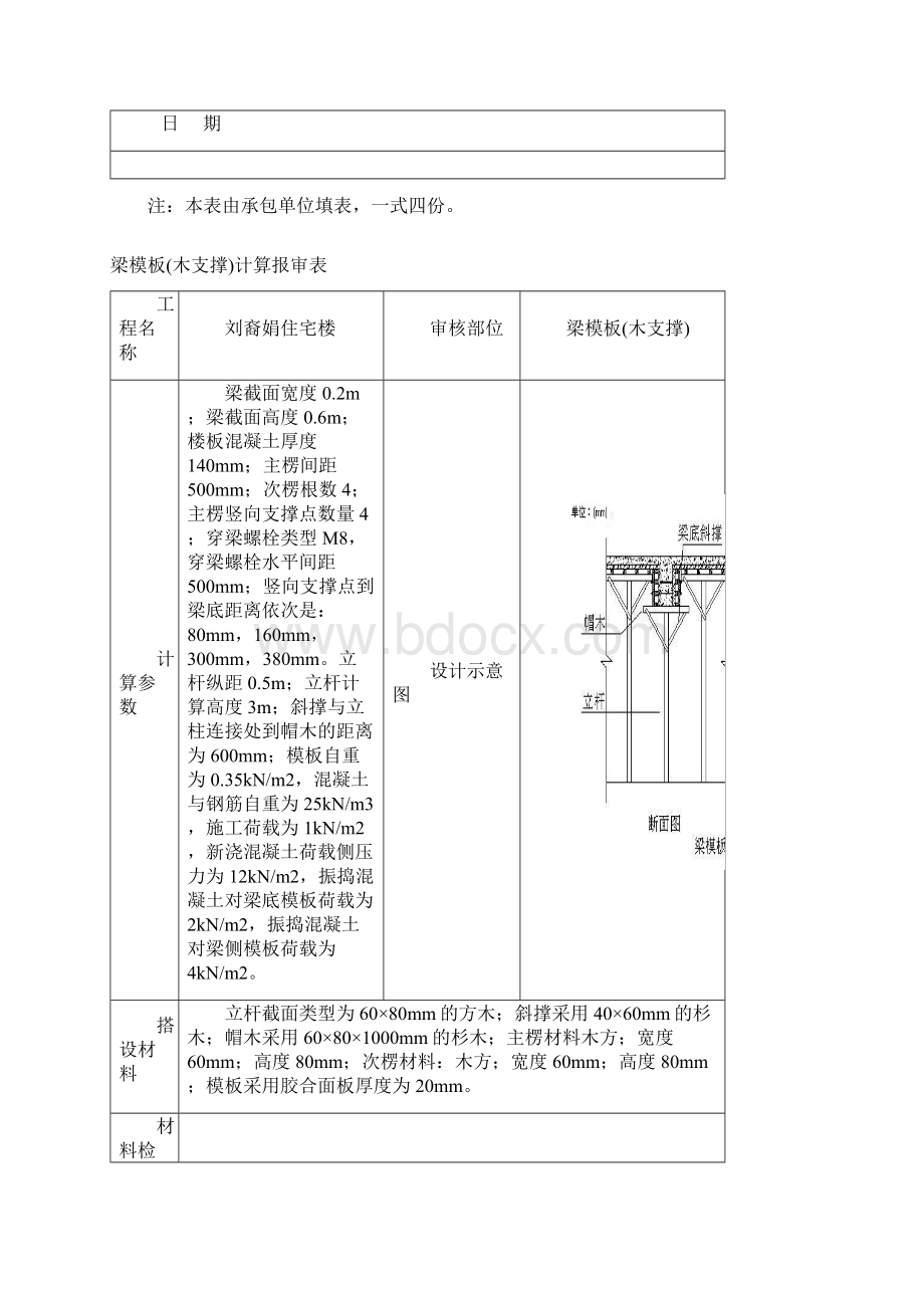 刘裔娟支撑模板安装与拆除Word下载.docx_第2页