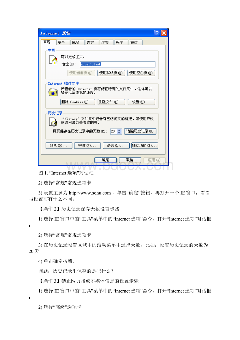 计算机应用基础 网页浏览与电子邮件基本操作.docx_第3页