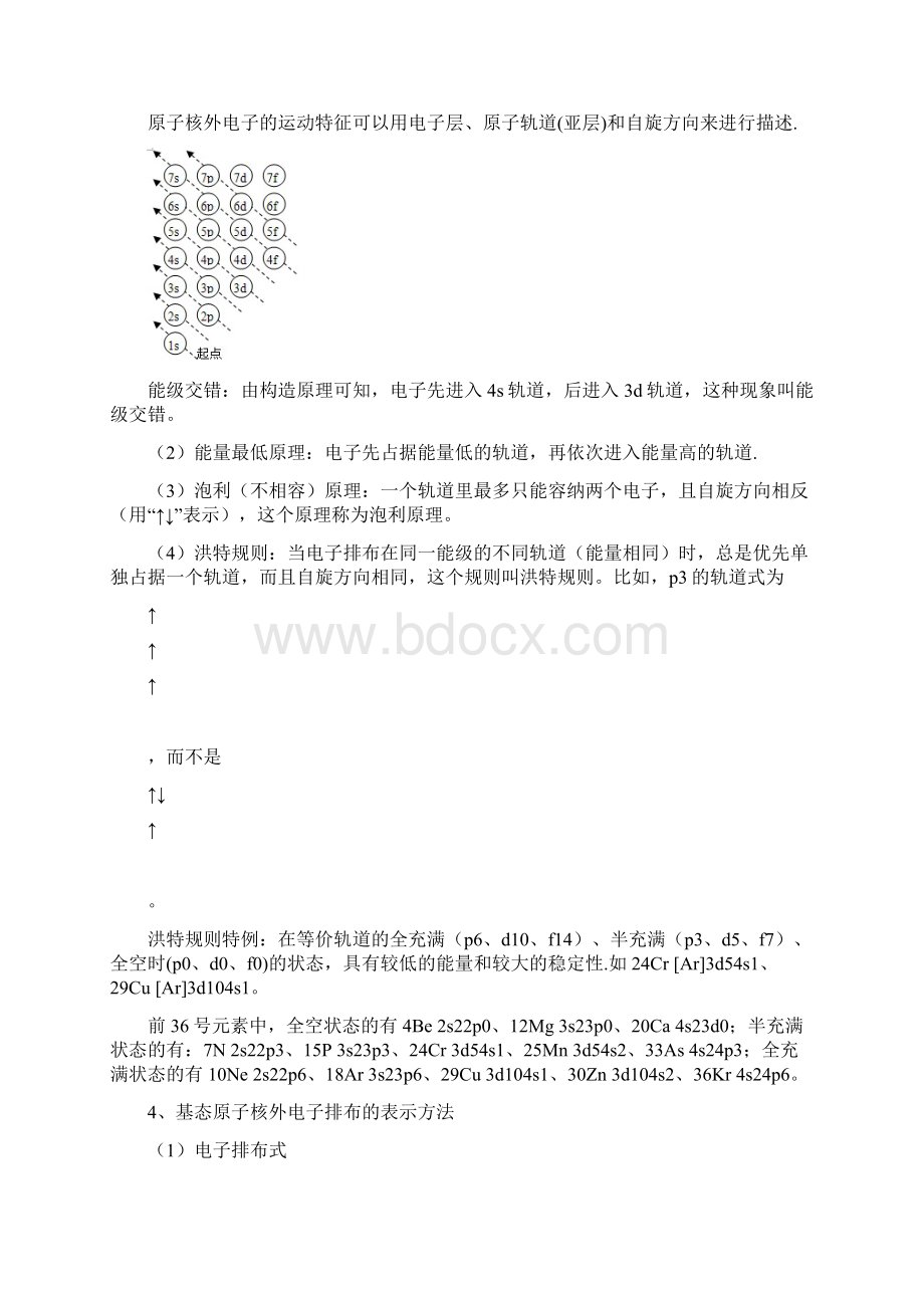 高中化学选修3原子结构及习题Word格式.docx_第2页