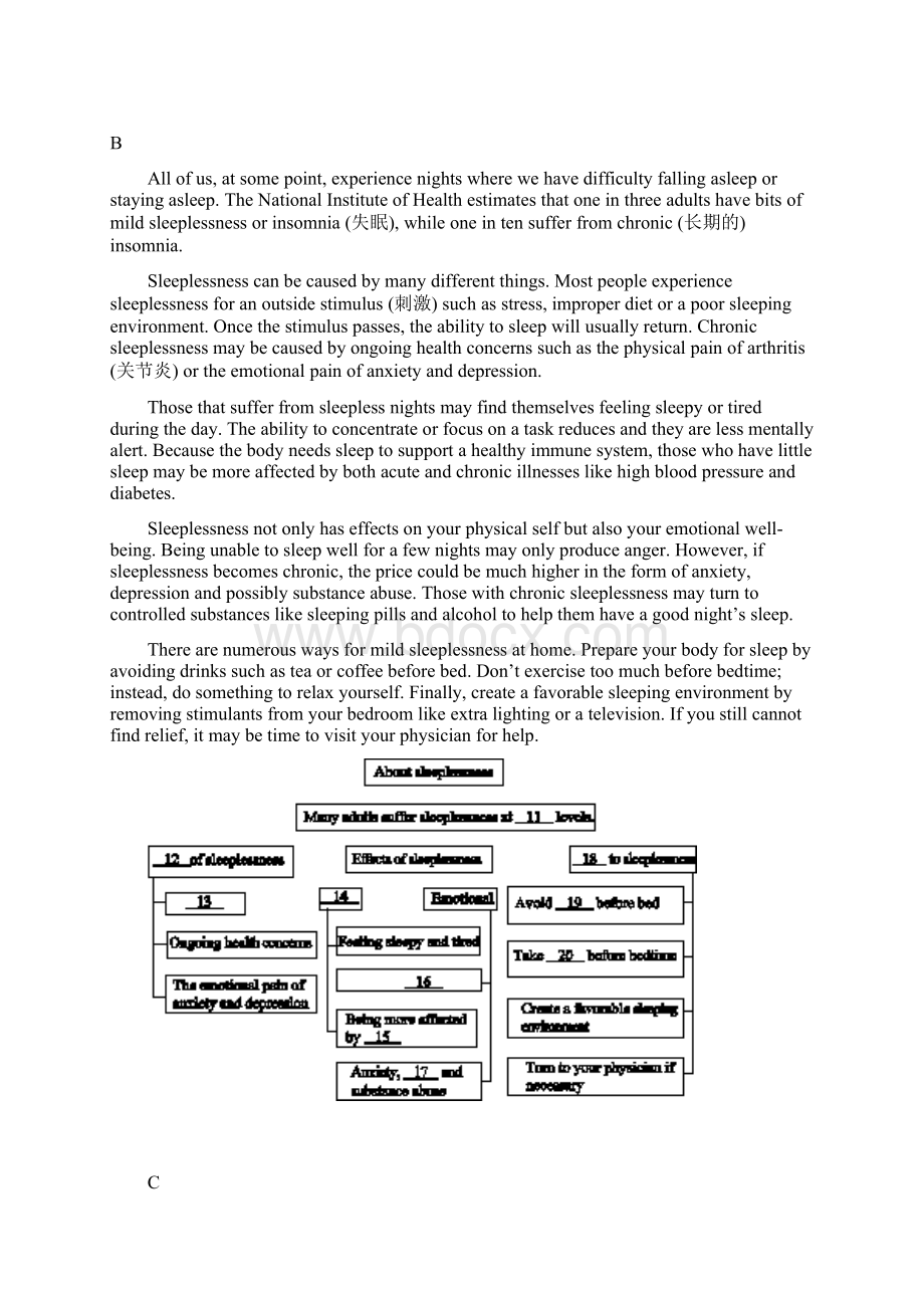 高考英语二轮复习 限时专题训练31 阅读填空1.docx_第2页