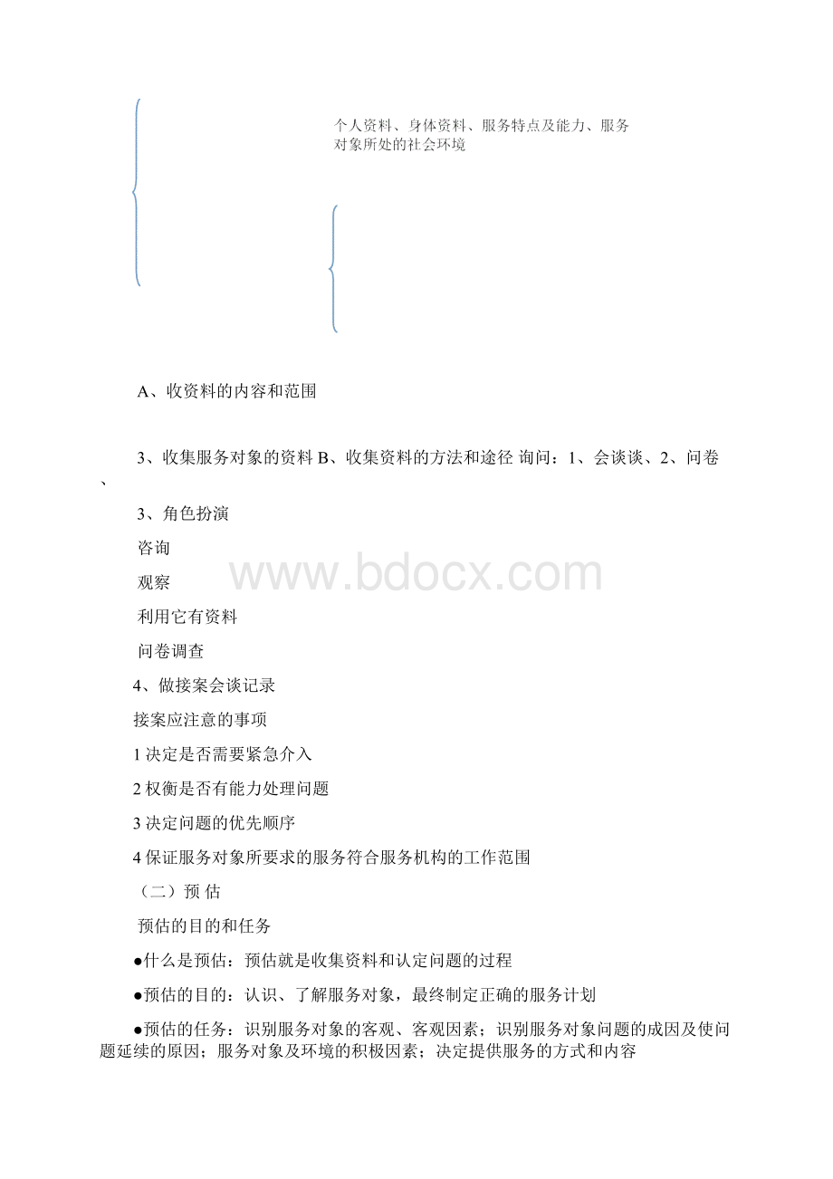 社会工作实务考试重点整理.docx_第2页