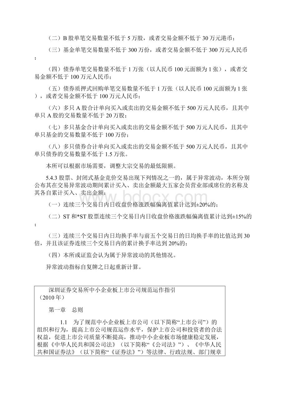 董秘资格考试参考资料二交易所相关业务规则.docx_第2页