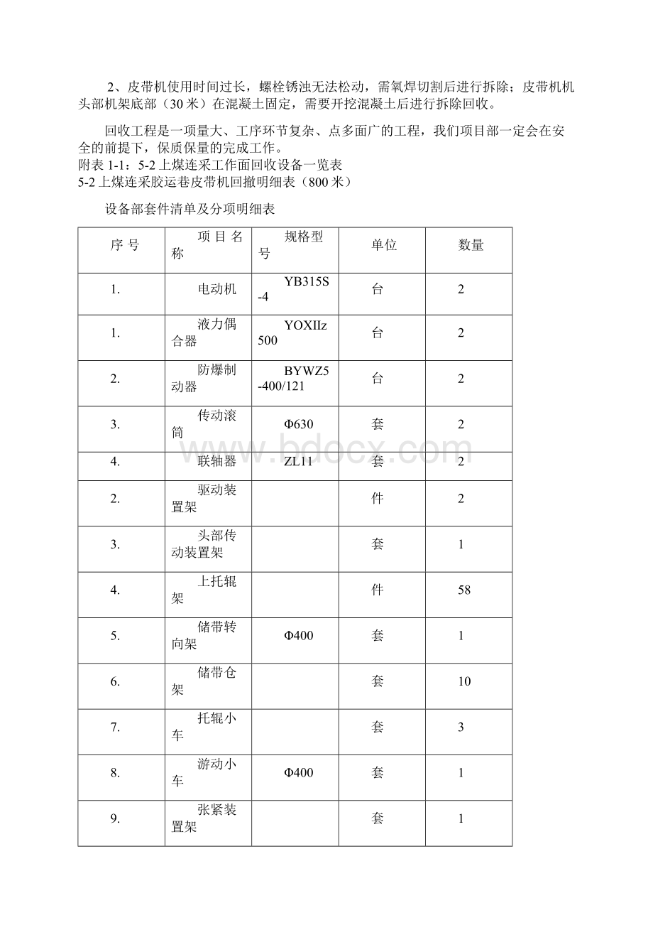 三道沟煤矿皮带安装施工组织设计.docx_第3页