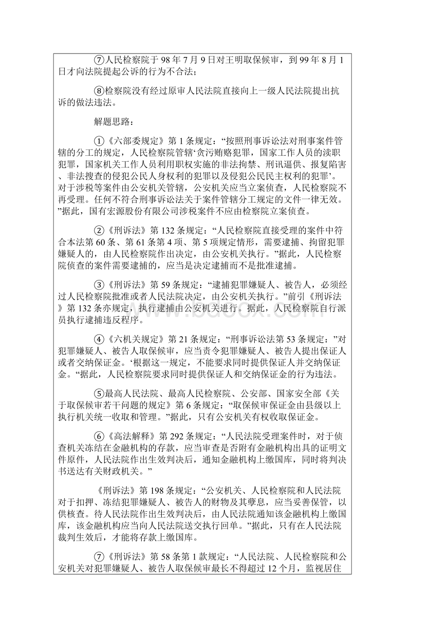 司法考试刑诉历年试题与解析.docx_第2页