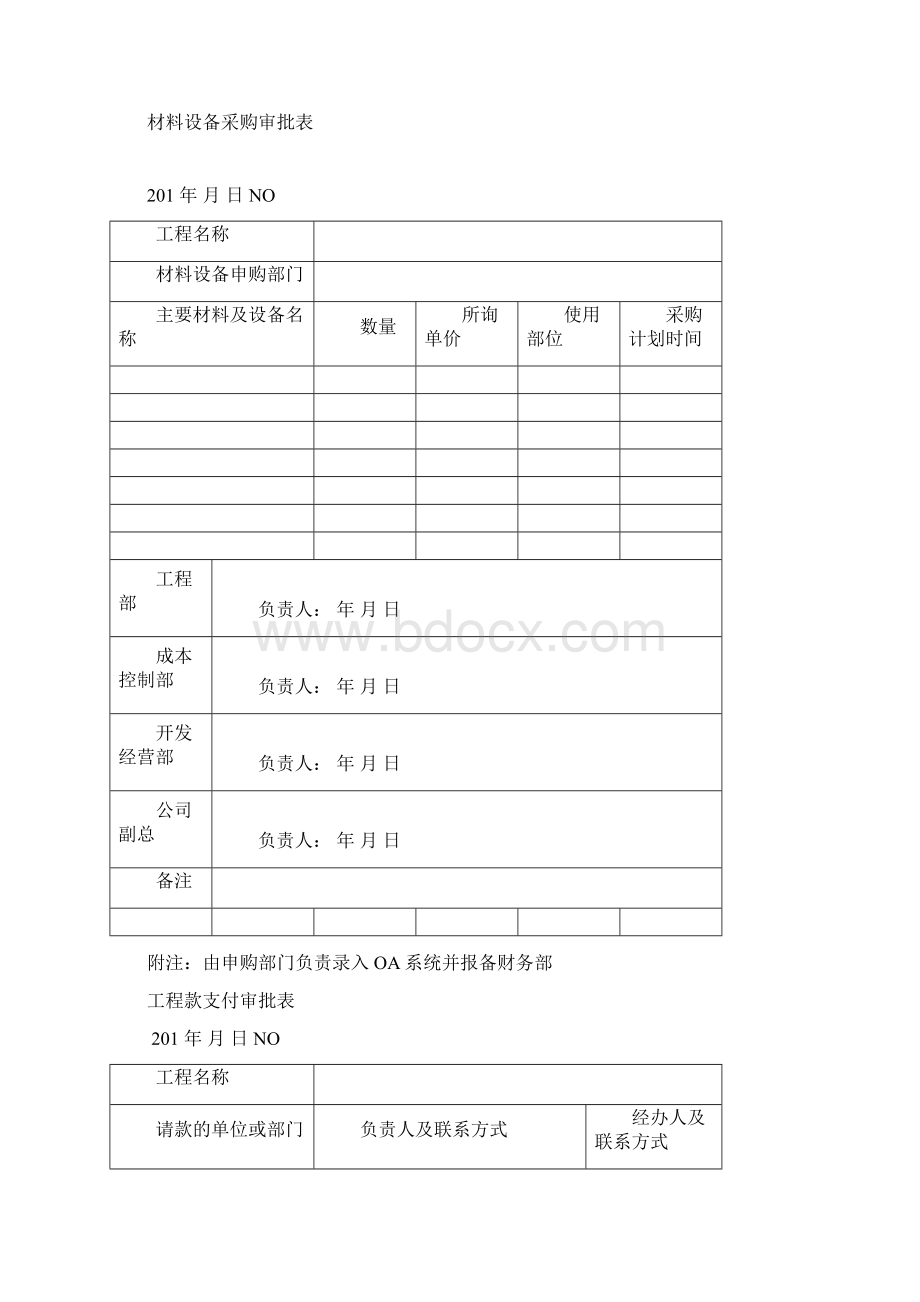 修订版房地产工程系列全套管理表格修订版整理版.docx_第2页