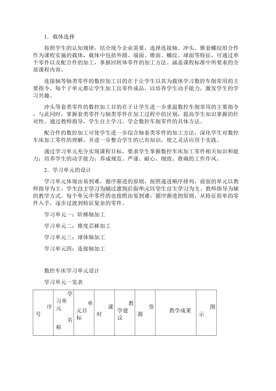 数控车床加工工艺与编程操作》课程教学设计.docx_第2页