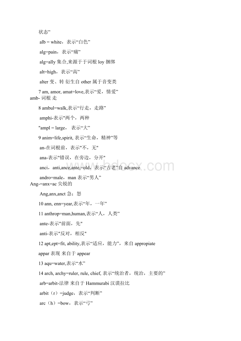 常用词根词缀表综合整理文档格式.docx_第2页