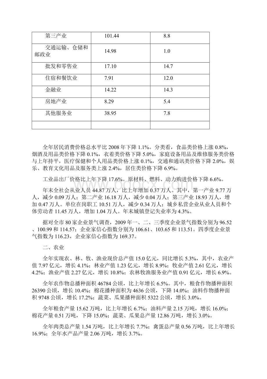 铜陵市国民经济和社会发展统计公报.docx_第2页