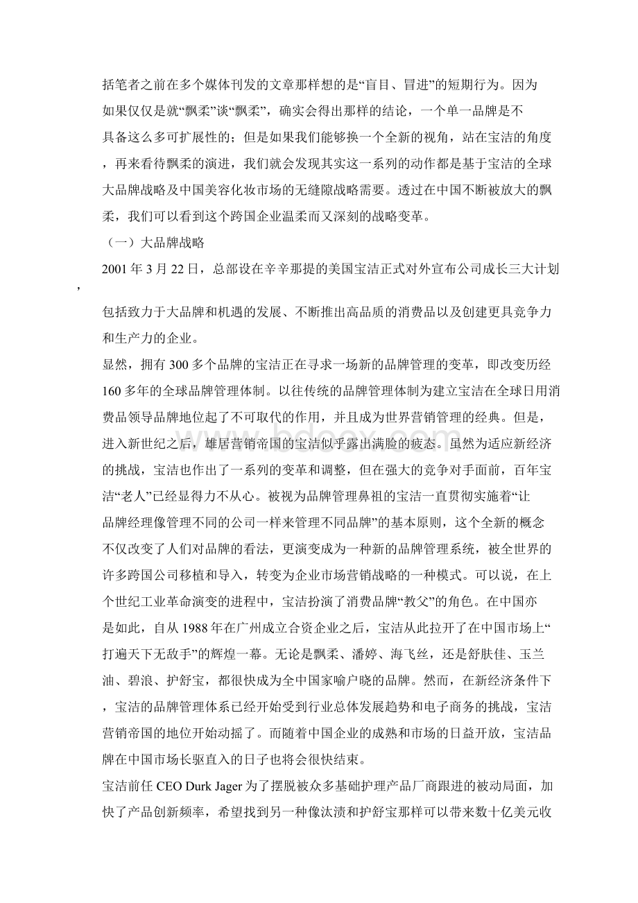 宝洁品牌战略Word下载.docx_第3页