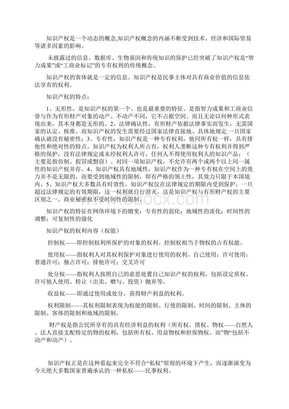 知识产权课件整理 缩印你懂得Word下载.docx_第2页