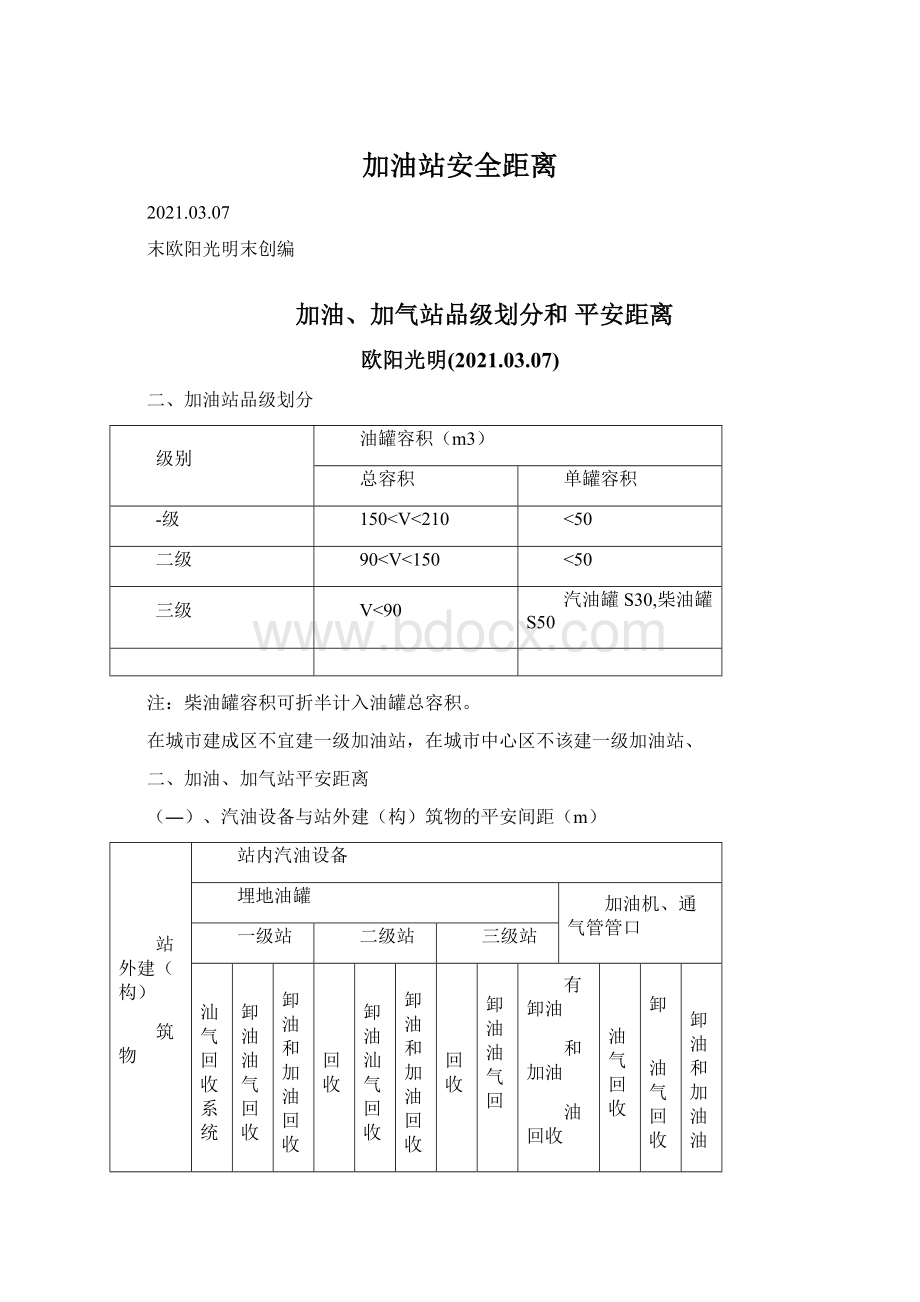 加油站安全距离.docx