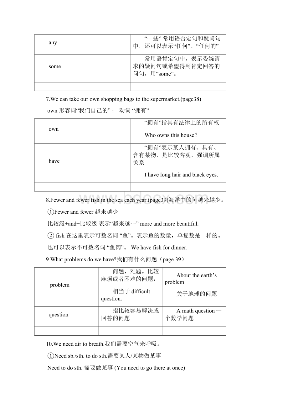 牛津版七年级上册 unit3 The earth 同步教案.docx_第3页