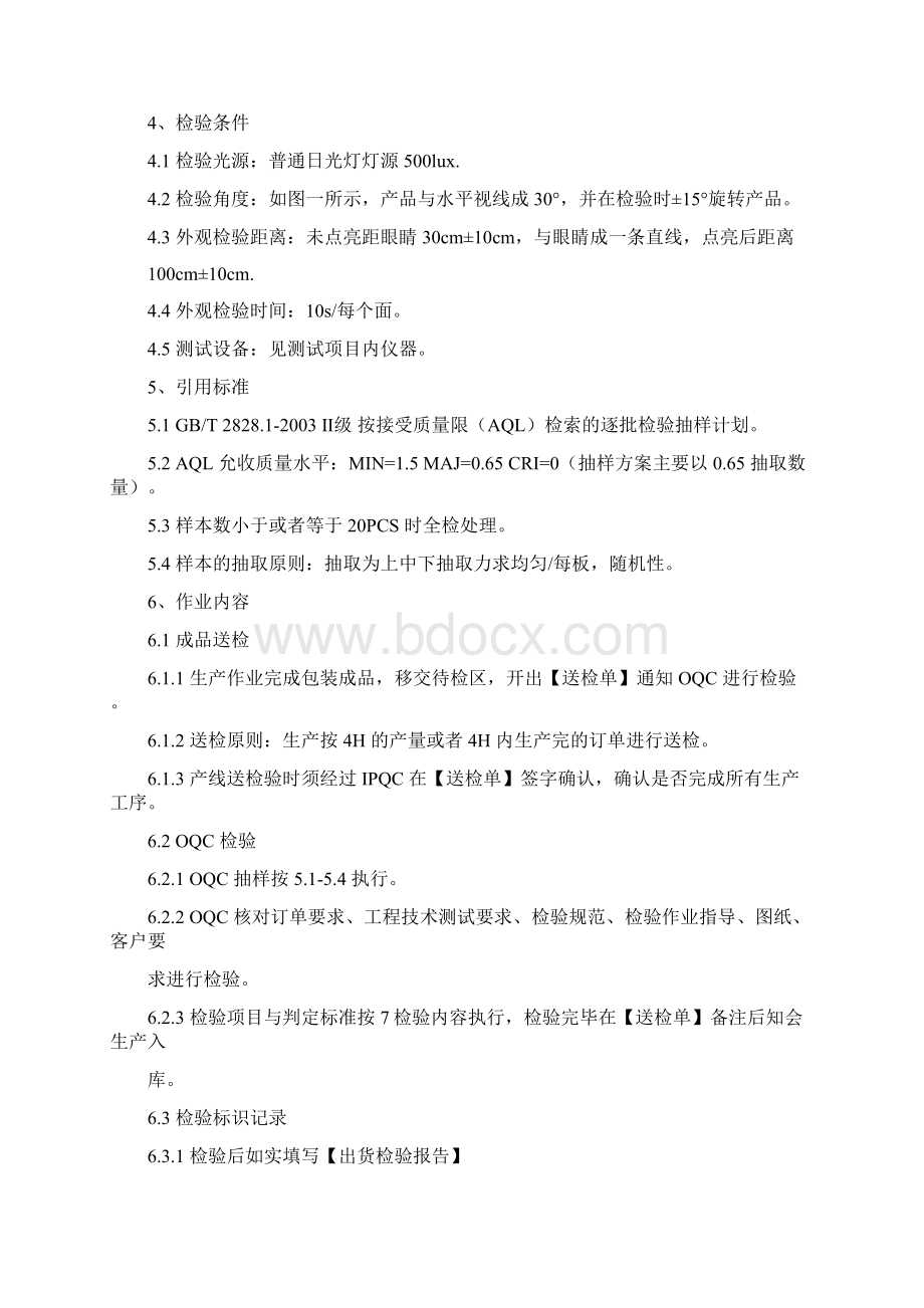 LED灯具成品检验标准.docx_第3页