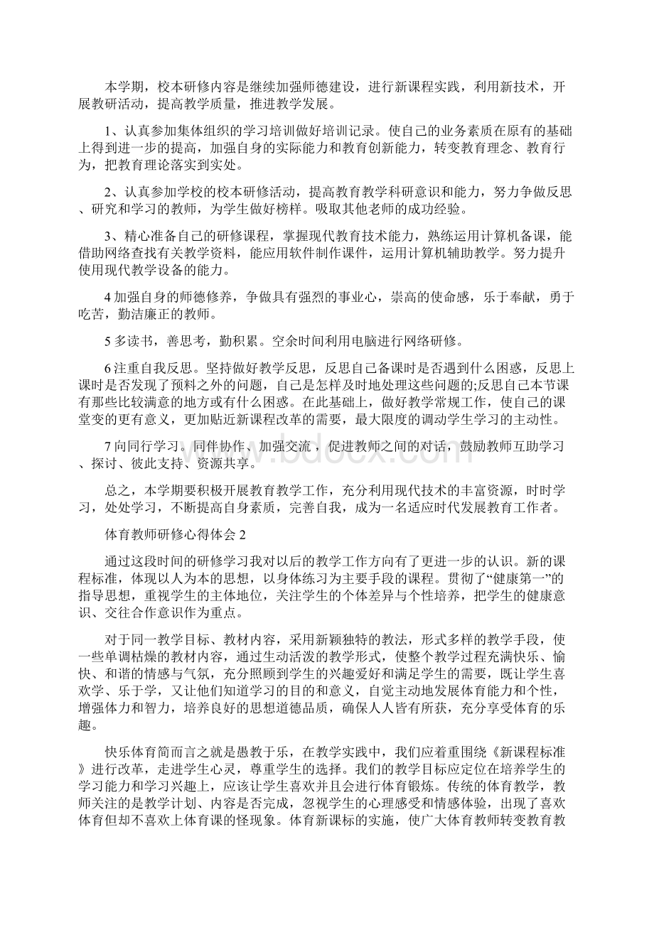 体育教师研修心得体会.docx_第2页