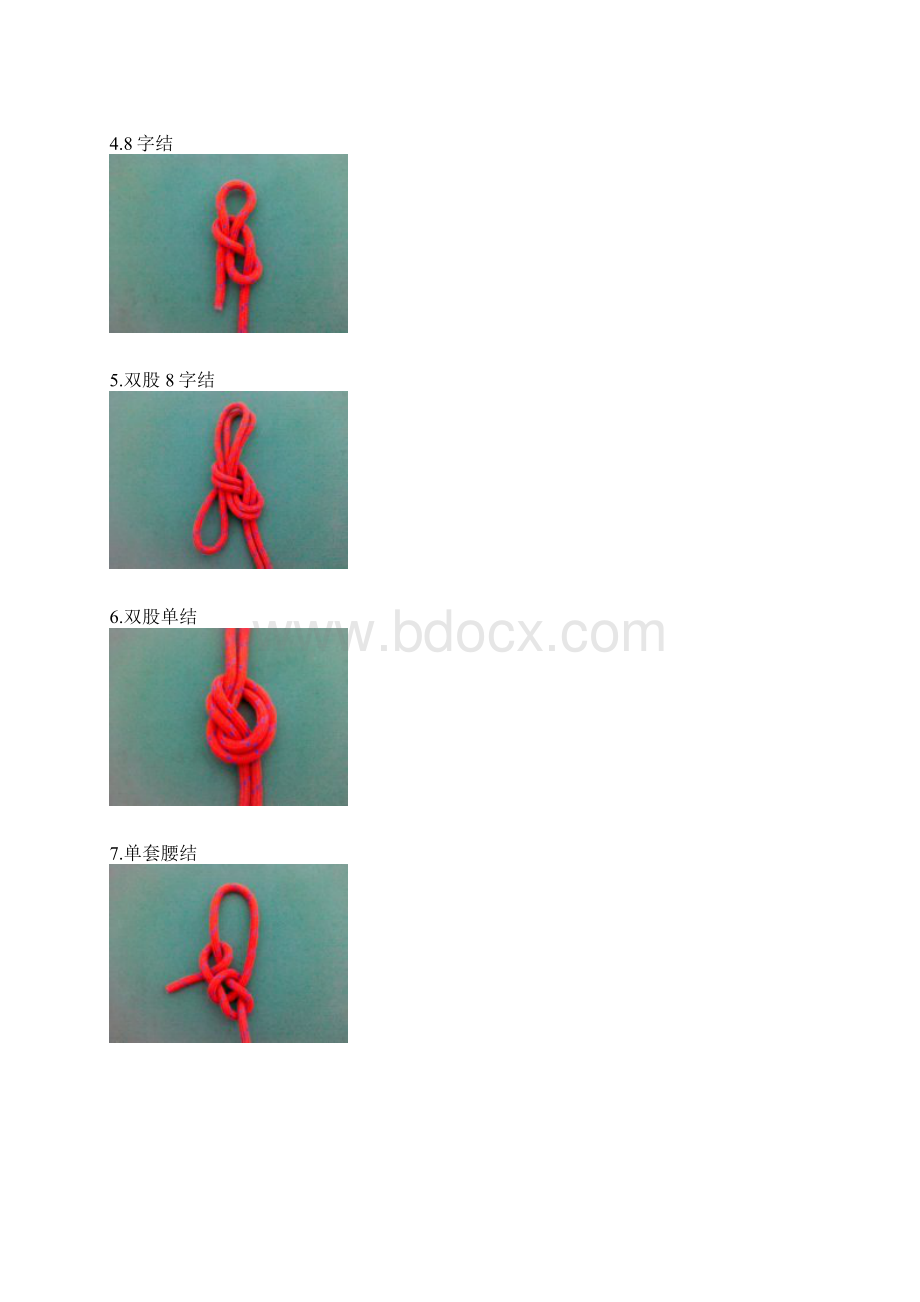 常用24种绳结及攀爬常用装备.docx_第2页