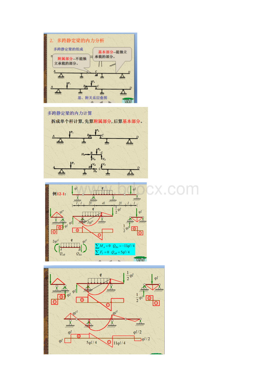 结构力学静定结构与超静定结构建筑类Word文档下载推荐.docx_第3页