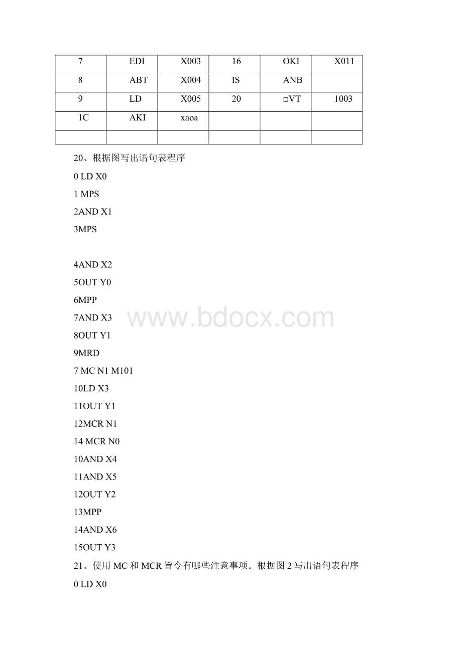 PLC习题参考答案解析Word格式文档下载.docx_第3页