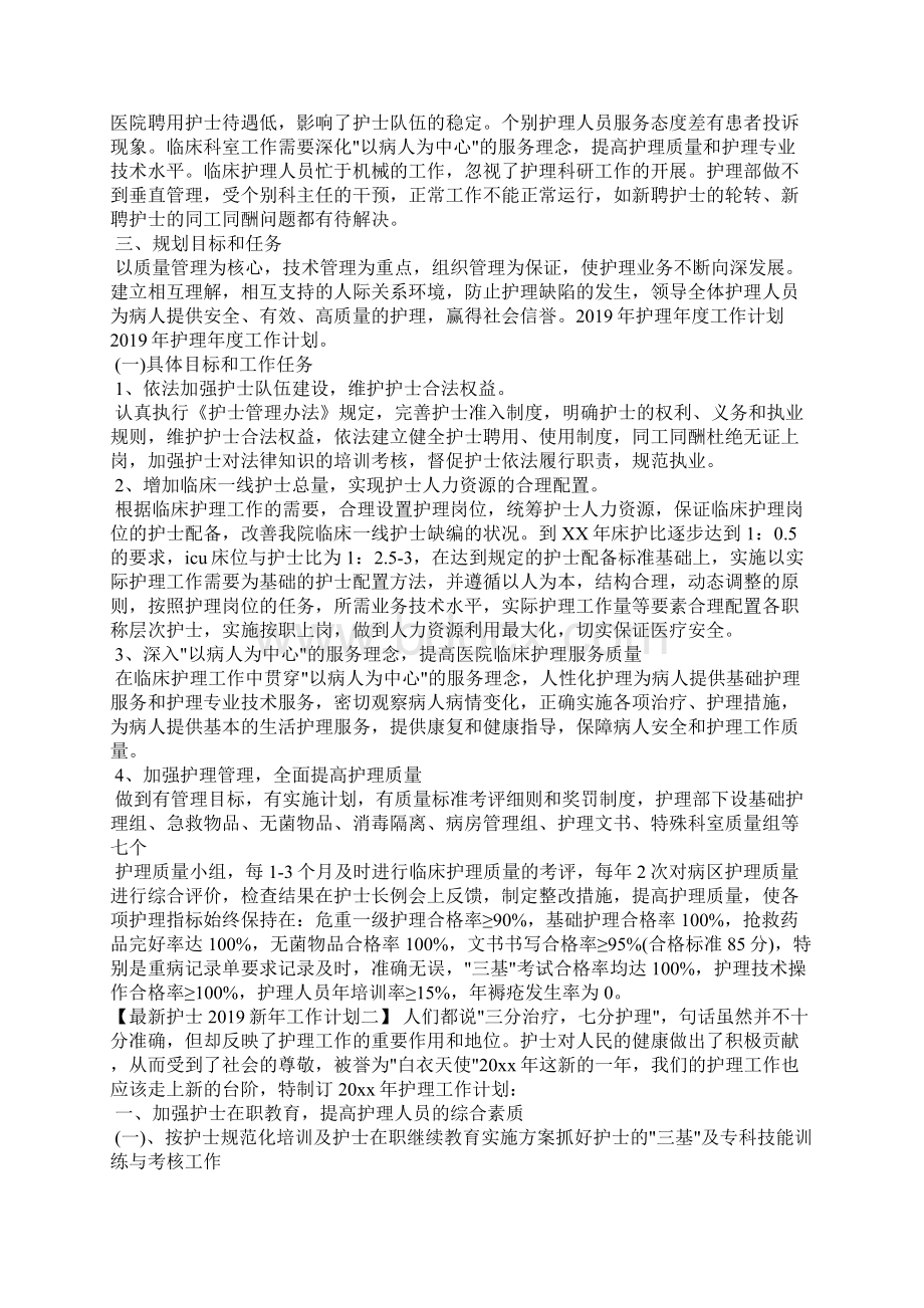 最新护士新年工作计划工作计划.docx_第2页