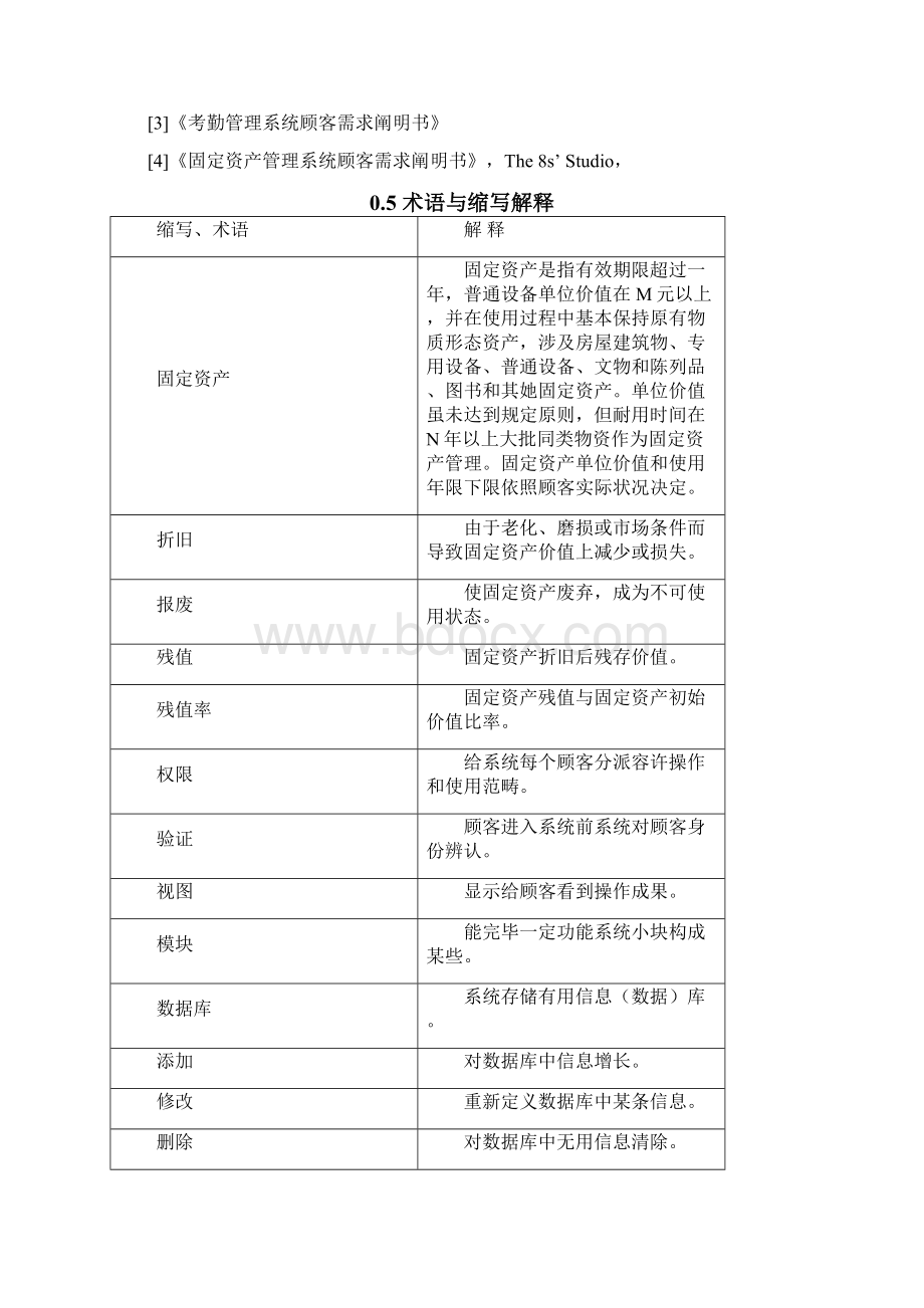 资产管理系统需求规格说明书样本.docx_第2页