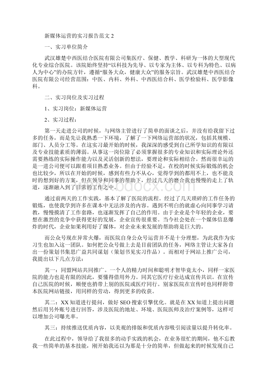 新媒体运营的实习报告范文文档格式.docx_第3页