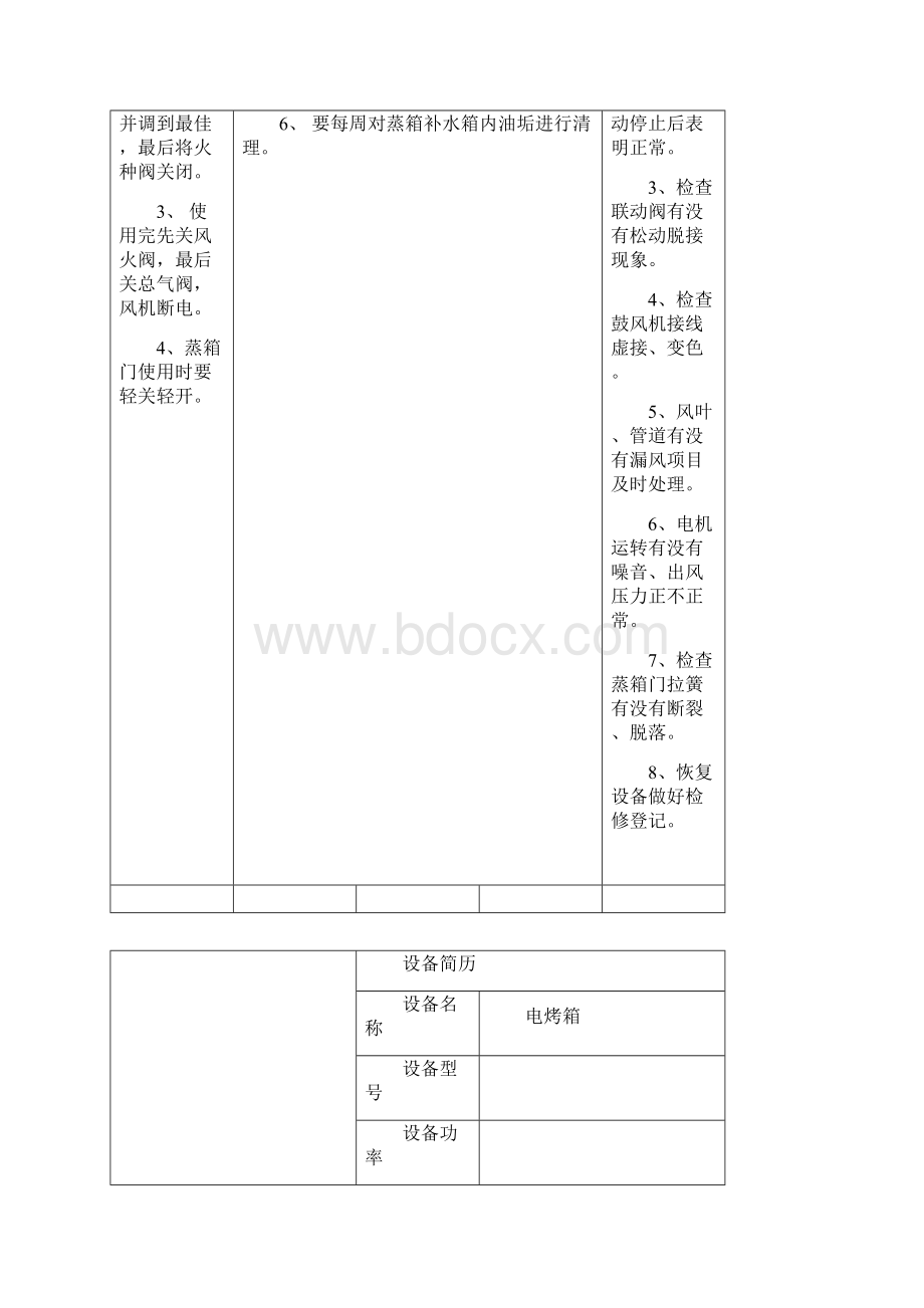 厨房设备档案表.docx_第2页