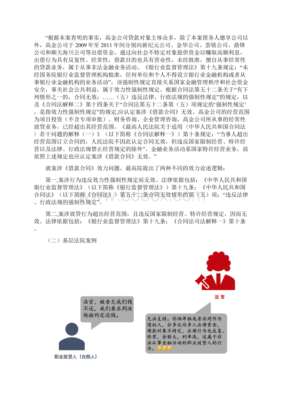 律师解读职业放贷人的规制与解读《九民纪要》系列之一.docx_第2页