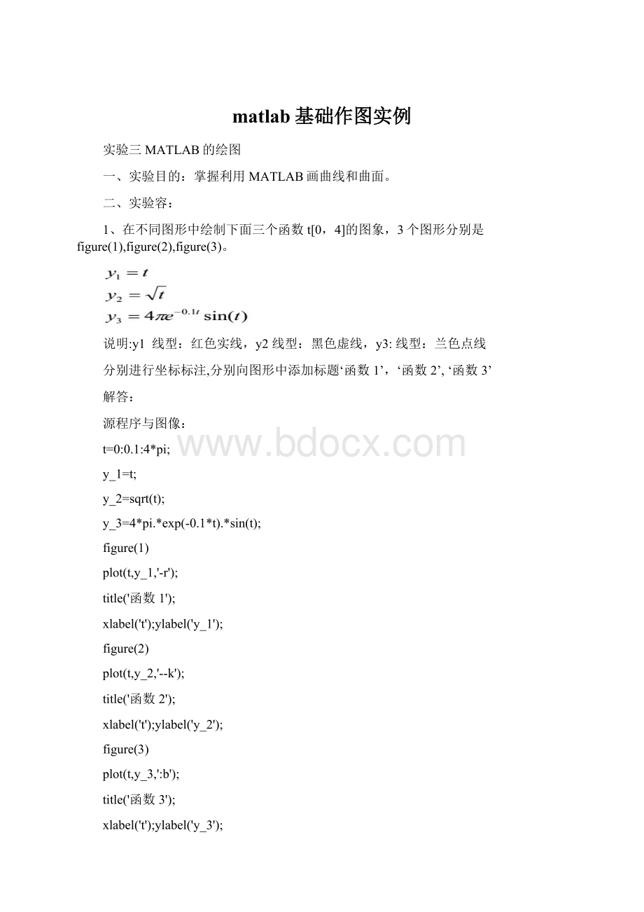 matlab基础作图实例Word文档下载推荐.docx