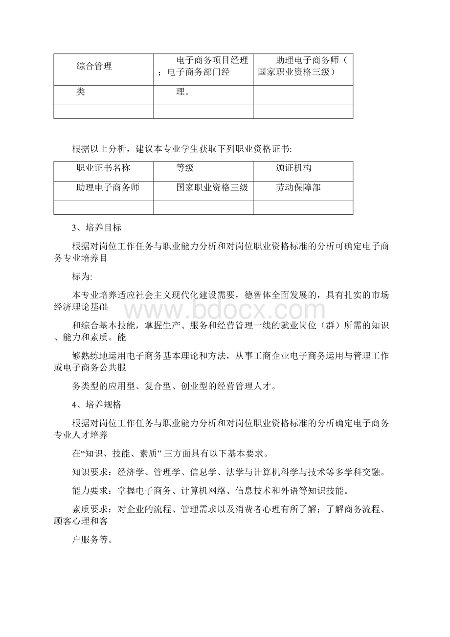 电子商务专业教学标准.docx_第3页