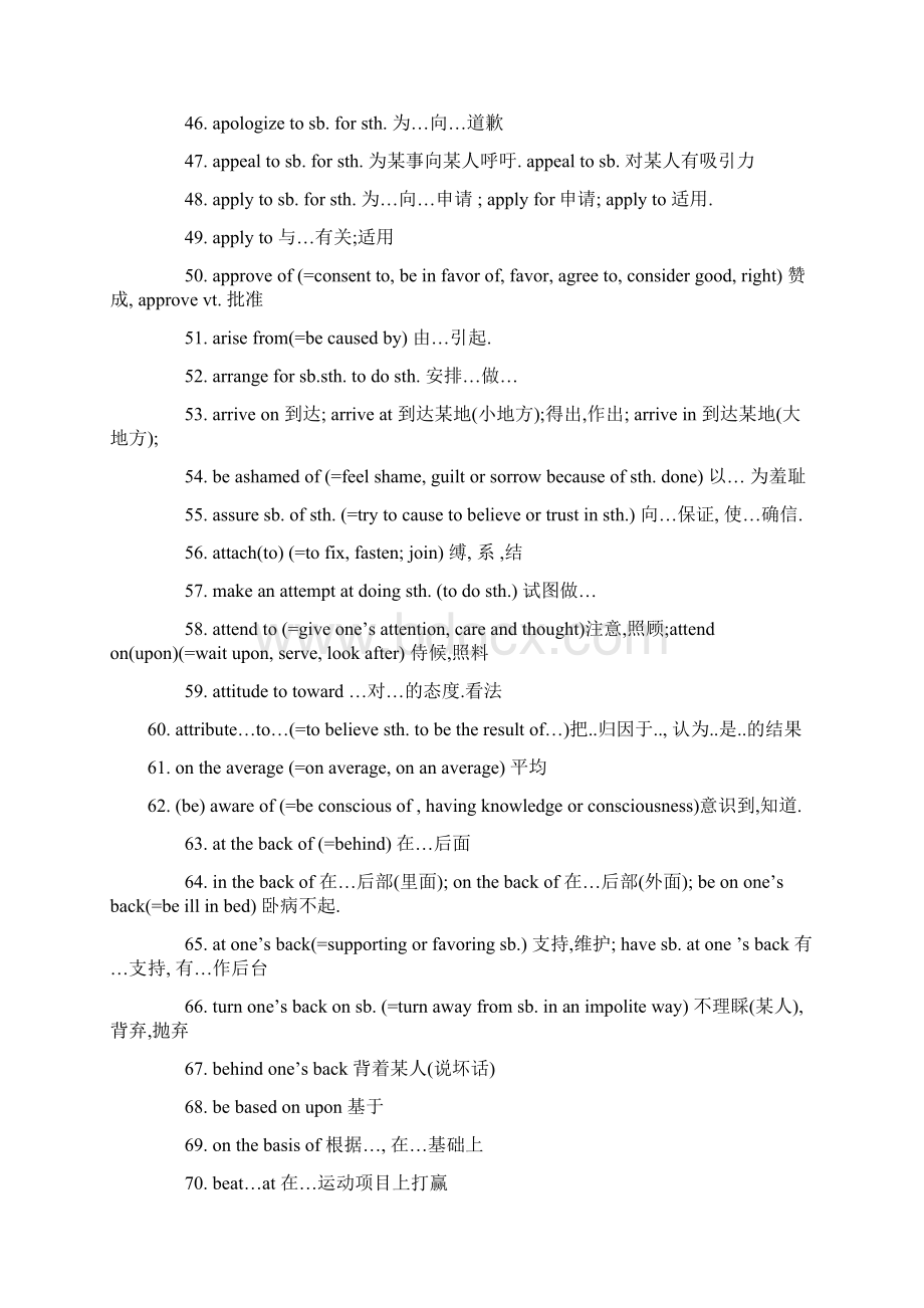 中考高频英语词组400条.docx_第3页