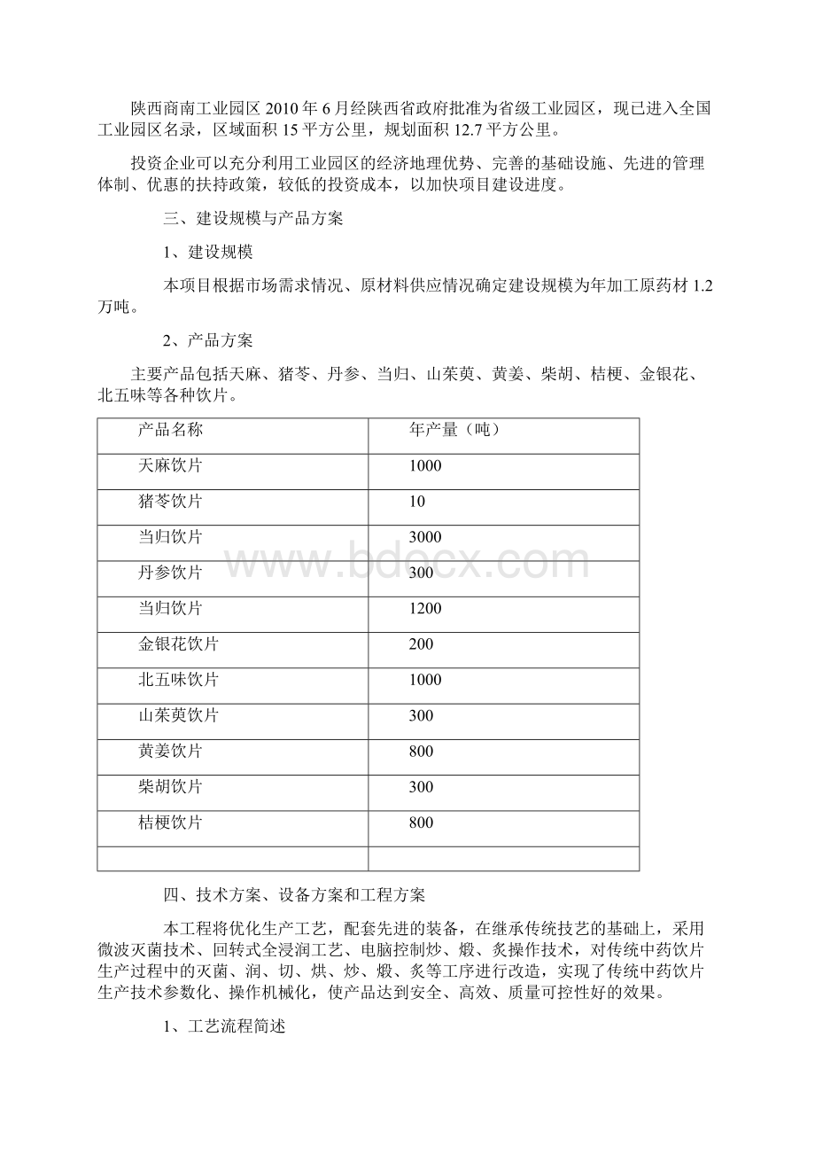 中药饮片加工项目建议书Word下载.docx_第3页