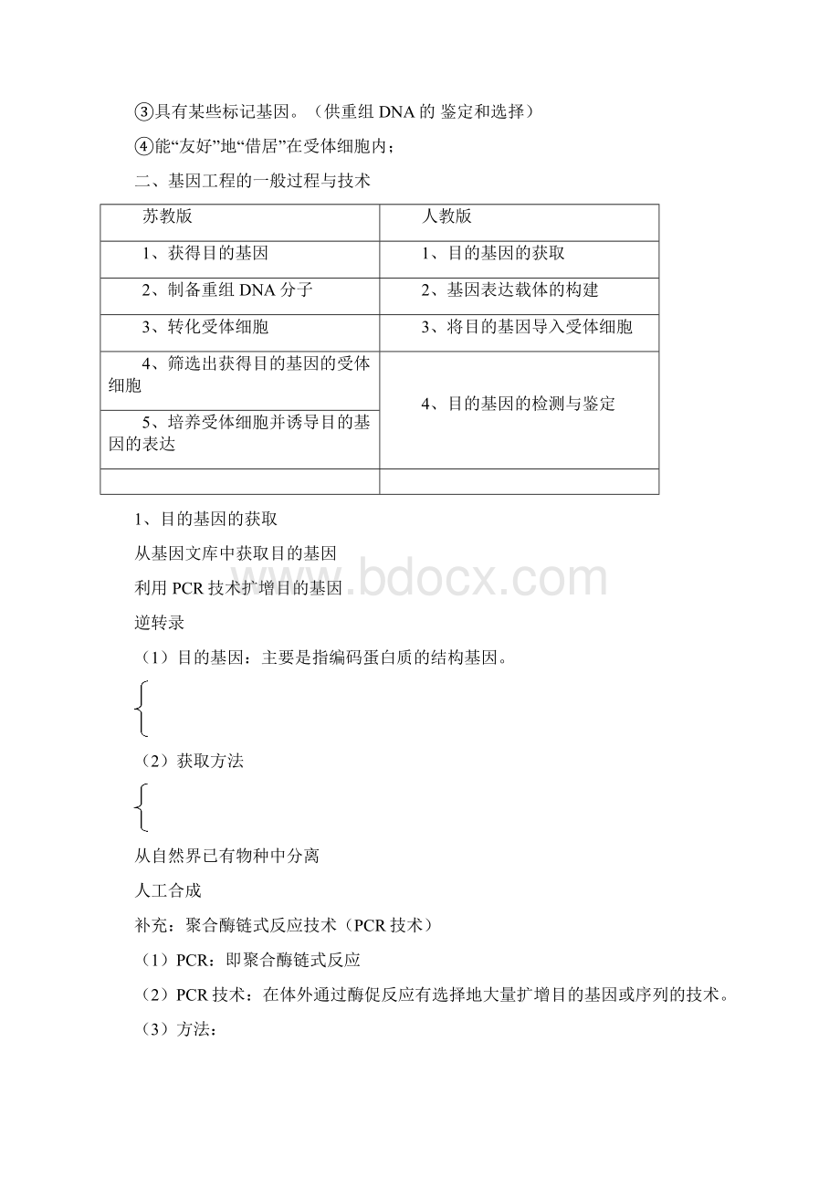 选修3《现代生物科技专题》一轮复习知识梳理.docx_第3页